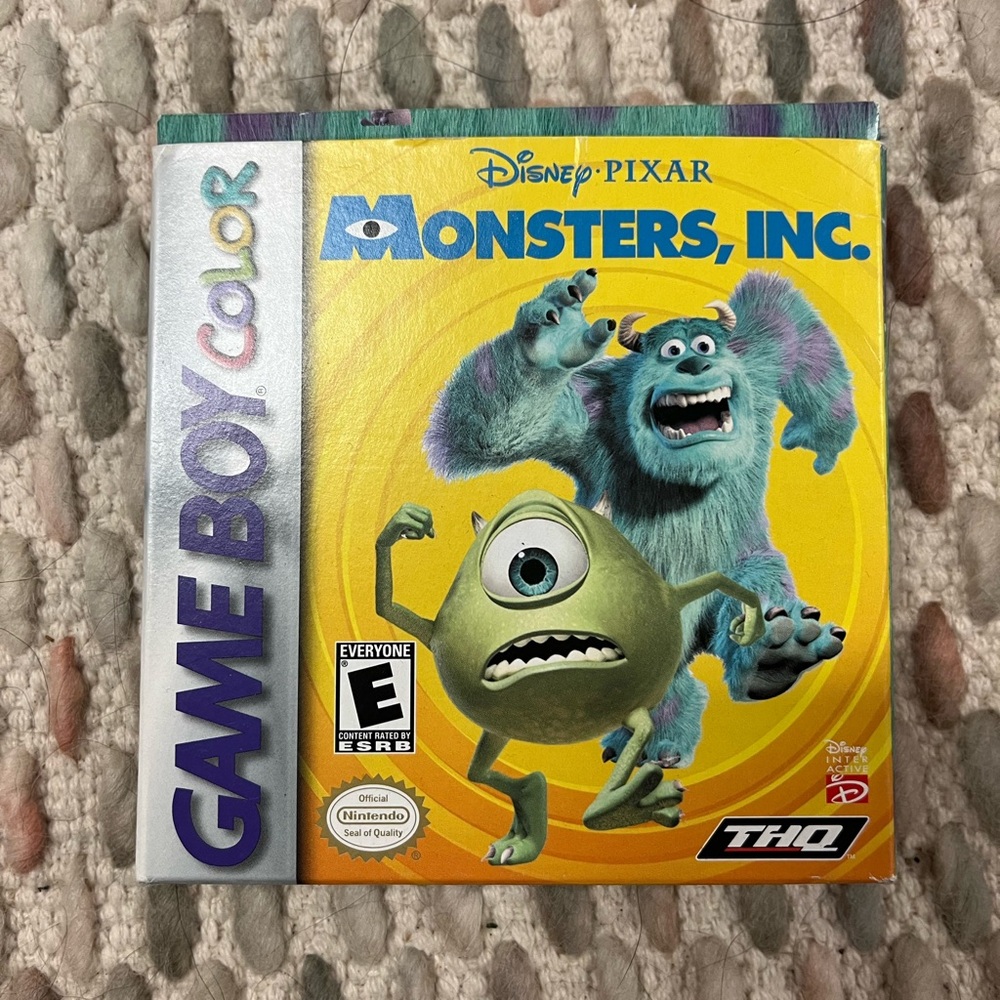 Monster's, Inc. for GameBoy Color